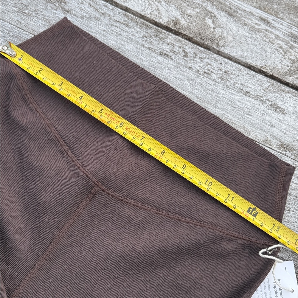 VUORI Textured Chilled Out Legging JAVA BROWN SIZE MEDIUM NWT - Picture 5 of 7